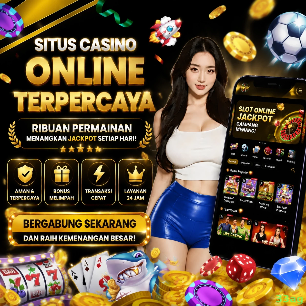 Kelebihan dan Kekurangan Bermain di 33ag